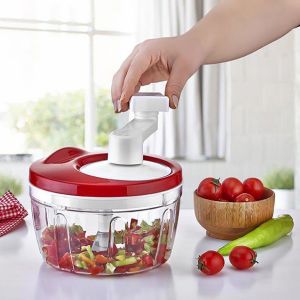 Wenken Kaydırmaz Taban Elle Çevirmeli Pratik Doğrayıcı Rondo Ve Blender