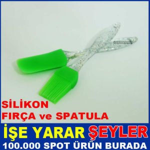PASTA KREMALARI İÇİN SİLİKON FIRÇA ve SPATULA