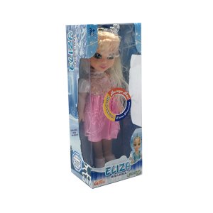 Sesli Hikaye Anlatan Oyuncak Bebek Büyük Gözlü Eliza Bebek 24cm