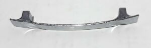 Delikler Arası 9,5 Boyu 12,5cm Çelik Gümüş Renk Çekmece Kulpu Kenarları Yan Çizgili Kulp