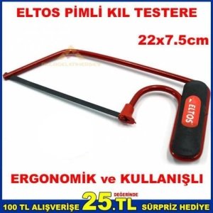 Ergonomik Ve Kullanışlı Pimli Eltos Kıl Testere