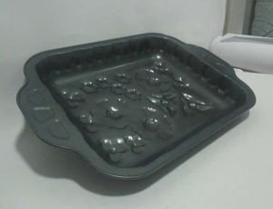 ÇİÇEK md. 30x25cm DİKDÖRTGEN TEFLON KEK KALIBI