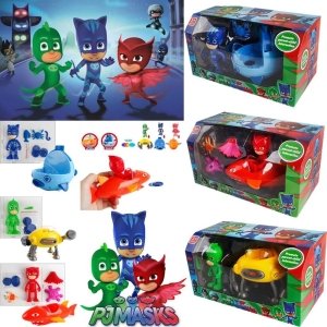 Pjmasks Arabalı Robotlu Oyuncak Pijamaskeliler Figür Oyuncak