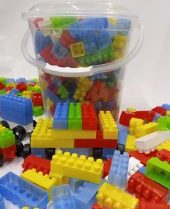Özel Saklama Kutusunda 300 Parça Lego Seti 1.Kalite Sağlıklı Plastik Zeka Geliştirici Yapı Blokları
