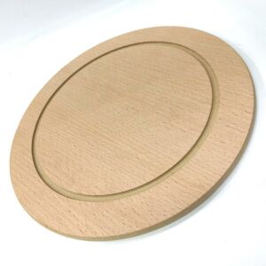 MDF Ahşap Pizza Tahtası 31.5 Cm, Sunum Tahtası, Pizza Tabağı, Lahmacun ve Pide Servis Tahtası