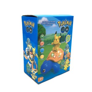 Pille Çalışan Hareketli Işıklı Müzikli Squirtle Pokemon Oyuncağı Kaplumbağa Pokemon Karakteri
