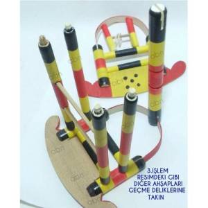 Çocuklara En Seveceği Oyuncağı Kendiniz Üretin 11 Parça Puzzle Birebir Orjinal Nostaljik Tahta Beşik