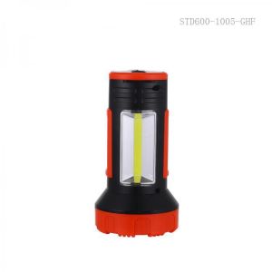 XS-519 3W USB Şarj Edilebilir 1200 mAh Lityum Pil ile COB Yan Kollu Lamba