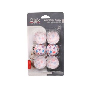 QLUX IDEAS EĞLENCELİ, SEVİMLİ, DESENLİ MİNİ KEK KAPSÜLÜ L301 5 CM ÇAP