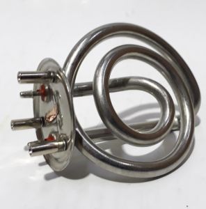 Orijinal Cr-Ni Kettle Rezistans Ortadan Bağlantı 13mm Vida Girişi 3 Vida 2 Elektirik Girişi Vardır