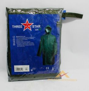 Dikişsiz Kapüşonlu Su Geçirmez Pvc Yağmurluk