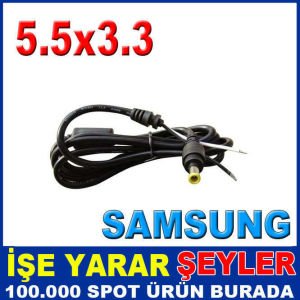 SAMSUNG 5.5x3.3 CAK146 LEPTOP ADAPTÖR KABLOSU