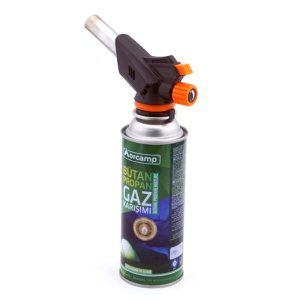 Orcamp Turbo Torch Kartuş Pürmüz Çakmak Seti Isı Alev Tabancası