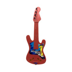 Oyuncak Elektrogitar 4 Teli Akord Ayarlı 42 cm Plastik Gitar