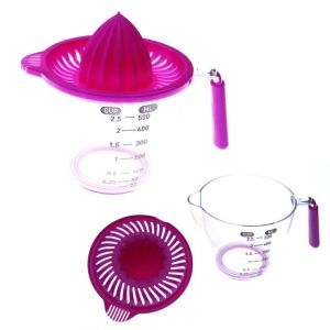 Efsane Home 500 ml Narenciye Sıkacağı Ölçü Kabı Renkli Kulplu