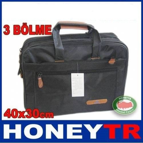 Fonksiyonel 3cep 15.4'' Laptop Notbok Çantası