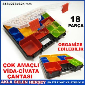 ORGANİZE EDİLEBİLEN PROFESYONEL EDEVAT ÇANTASI