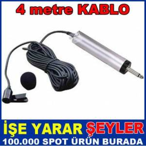 PROFESYONEL KABLOLU YAKA MİKROFONU