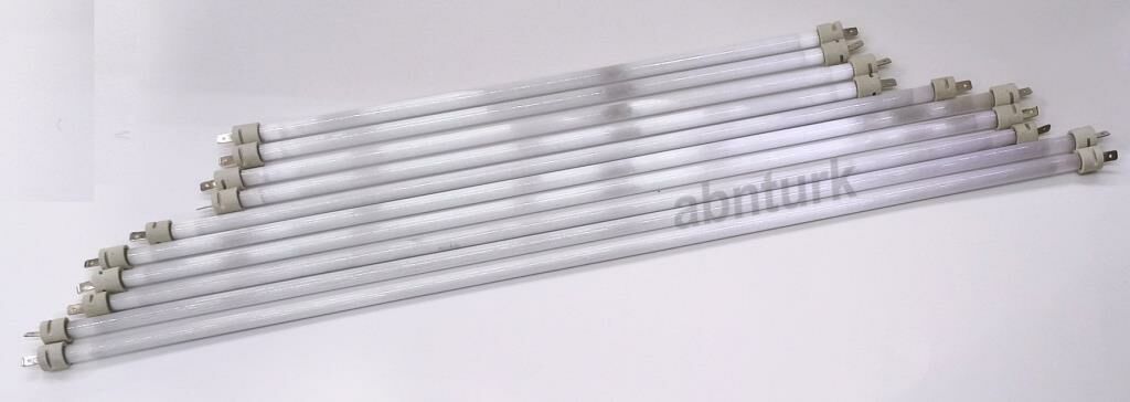 Yer tipi ve Şömine Sobalar için 600W Rezistans Teli ile 50cm Cam Taş Başlıklı Tam Hazır YedekParça