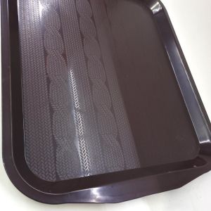 36 cm x 46 cm Kırılmaz Sağlam Şık Ekonomik Dikdörtgen Plastik Tepsi