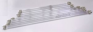 Yer tipi ve Şömine Sobalar için 600W Rezistans Teli ile 37.5cm Cam Taş Başlıklı Tam Hazır YedekParça