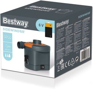 Sidewinder Pille Çalışan 6 V Elektrikli Hava Pompası