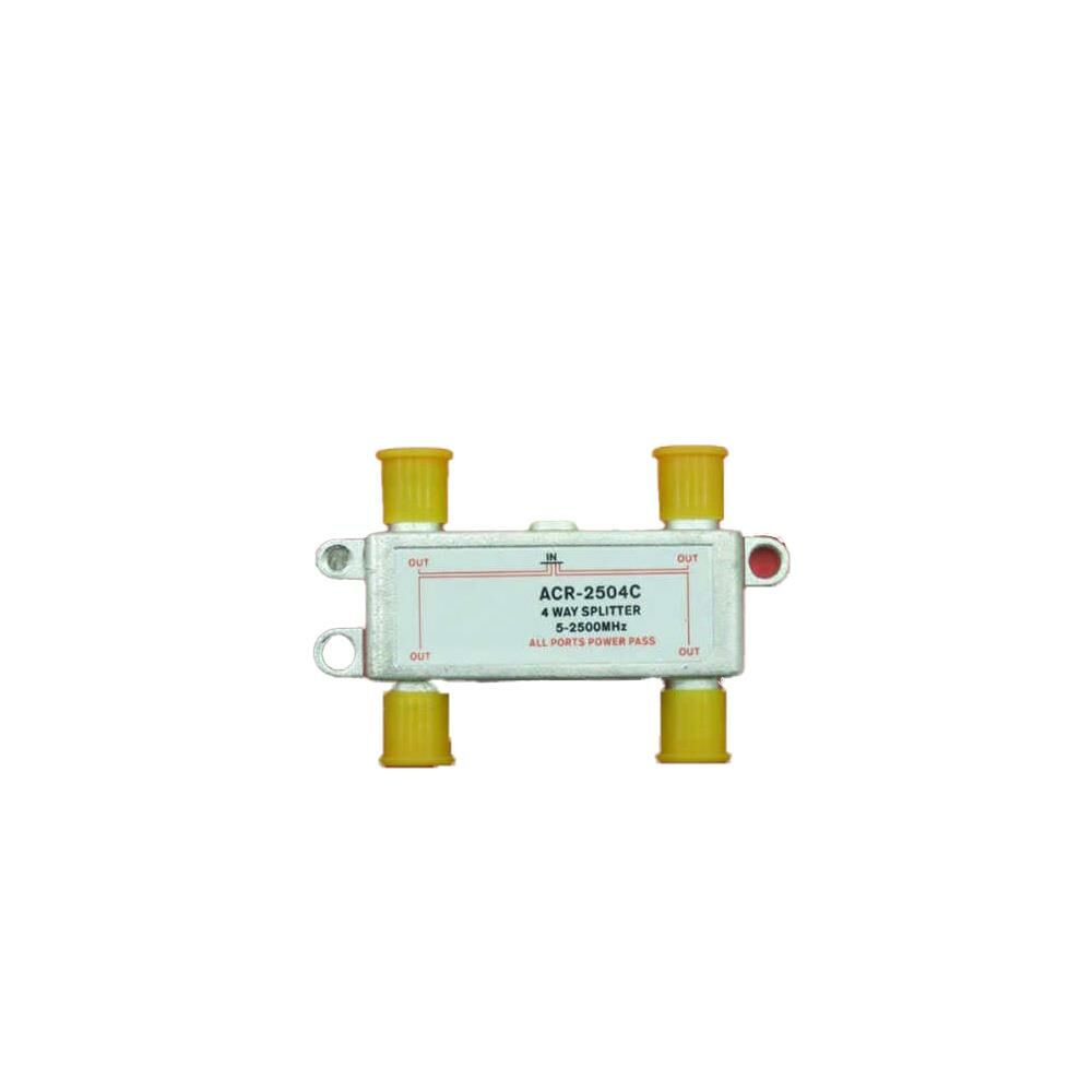 4lü 1/4 Splitter anten dağıtıcı uydu çoğaltıcı