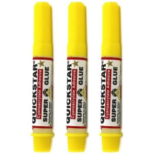 3 Adet QuickStar Güçlü Japon Yapıştırıcı 3x1.3 gr 7 cm Boyunda Her Yüzeyde Kullanabilirsiniz