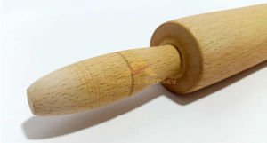 40CM ŞİMŞİR AĞACINDAN ÜRETİLMİŞ HAMUR MERDANESİ