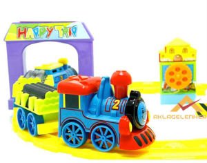 VARDEM LEGOLU MÜZİKLİ OYUNCAK BEBEK TRENİ SETİ