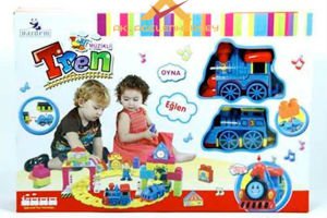 VARDEM LEGOLU MÜZİKLİ OYUNCAK BEBEK TRENİ SETİ