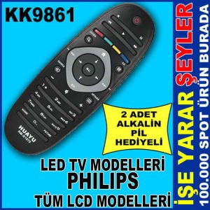 PHILIPS LCD LED TV ORJİNAL TV KUMANDASI RM-L1070