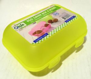 Qlux 6'lı Sağlığa Zararsız Plastikten Üretim Yumurta Saklama Kabı 16x11x7cm Boyutlarındadır