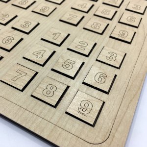 Ahşap 3D Sudoku Oyunu Zeka ve Hafıza Oyunu 82 Parça 5+ Yaş
