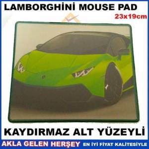 Kaymaz Alt Yüzeyli Araba Desenli Mouse Pad No1