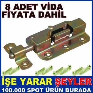 Yaylı Mavzer Sürgü Kilit Montaj Vidaları Dahil