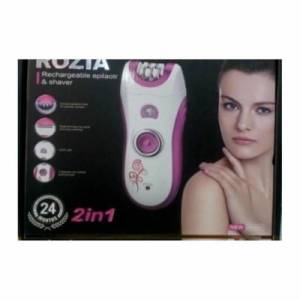 Rozia HB-6003 2 in 1 Çok Fonksiyonlu Epilatör Şık Tasarım Pürüssüz Cilt İçin Epilasyon Aleti