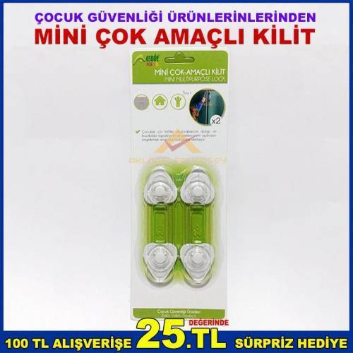 Kolayca Monte Edilebilen Mini Çok Amaçlı Kilit