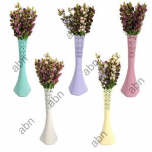 60cm Büyük Boy Plastik Uzun Fil Ayak Yer Vazosu