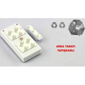 Manyetik Sensörlü Uzaktan Kumandalı Kablosuz Kapı Pencere Hırsız Güvenlik Alarm Sistemi