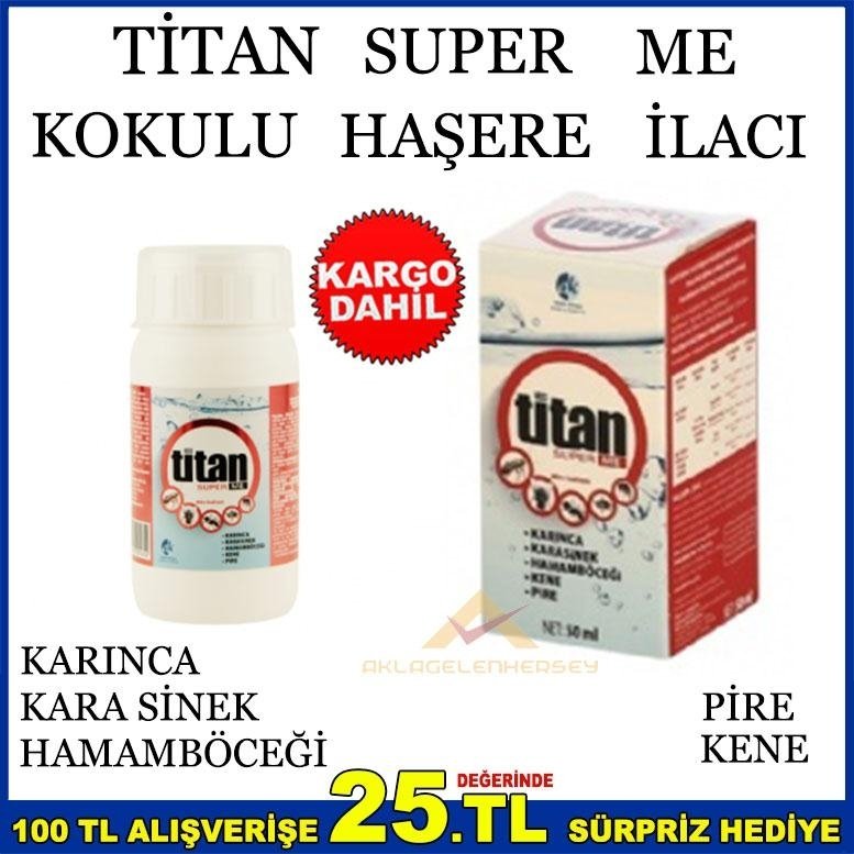 TİTAN SUPER ME HAŞERE YOK EDİCİ SIVI SOLÜSYON