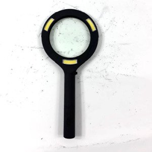 Işıklandırma Donanımlı Büyük Boy Saplı Büyüteç Bw Cob Led
