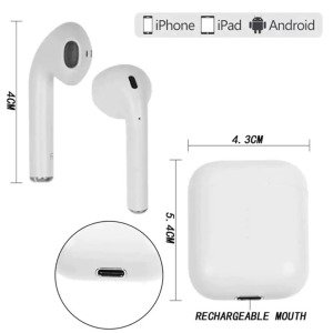 İ11 5.0 Stereo Bluetooth Kulaklık Dokunmatik Kablosuz Kulaklık Air pod