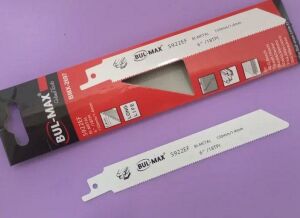 S922EF Hts Çelik Tilki Kuyruğu Testere Ağzı 150mm-1.4mm Çok Amaçlı Metal Plaka Kesici Bıçak BMX-2697