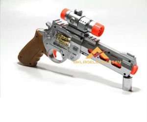 TİTREŞİMLİ IŞIKLI SESLİ SUPERGUN OYUNCAK TABANCA