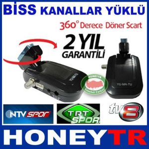 YUMATU LCD MİNİ UYDU ALICISI BİSS SİRİUS UYDUSU