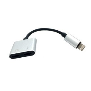 İphone 4 in 1 Lightning Çoklayıcı Adaptör Şarj Girişi Çoğaltma İphone Kulaklık Girişi Çoklayıcı