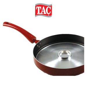 Taç TT1130 Granit Derin Tencere 22 Cm Cam Kapaklı Şık Tasarım Kullanışlı Ve Dayanıklı Yapı
