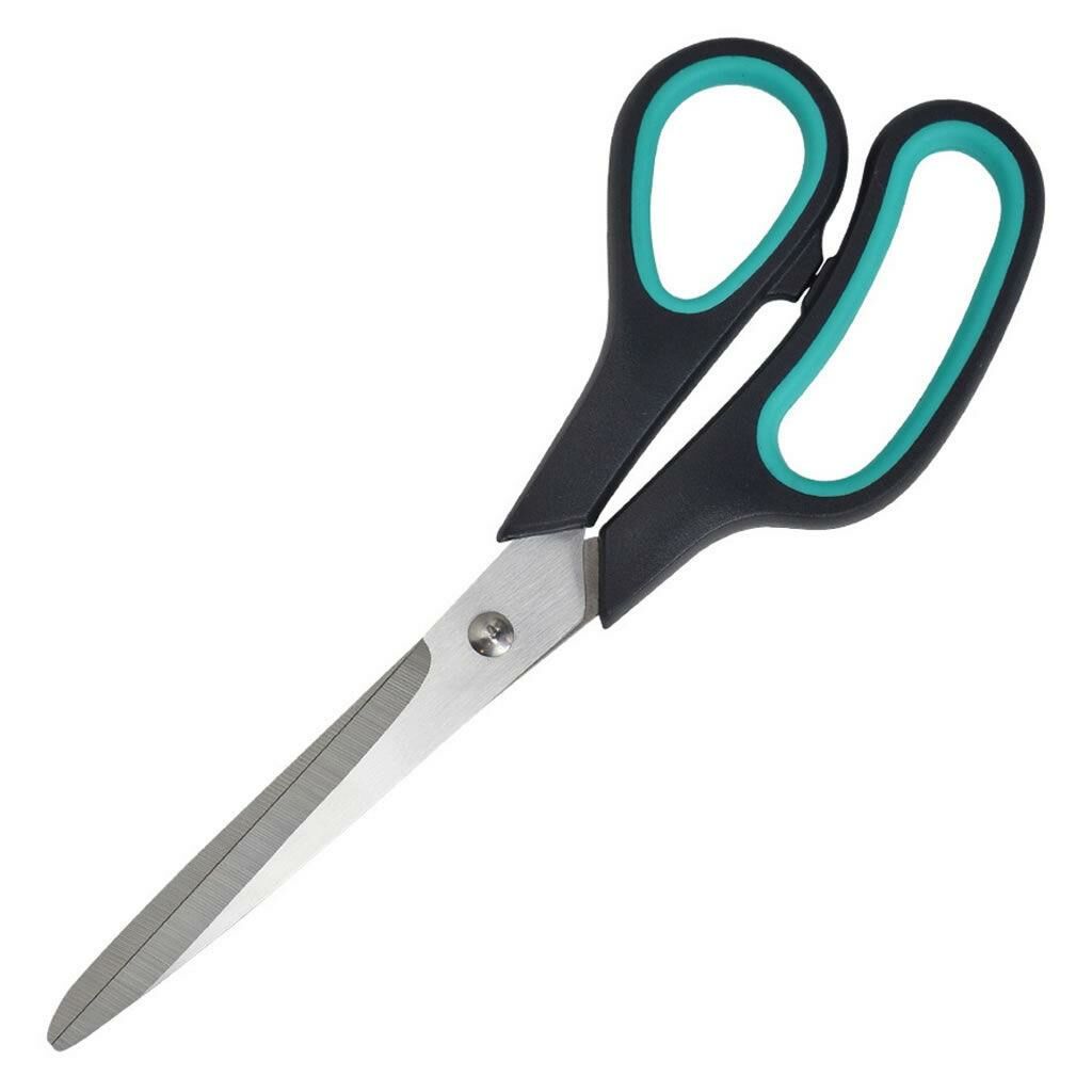 Sağlam Kaliteli Ergonomik Saplı 24.5 cm Uzunluğunda Çok Amaçlı Makas