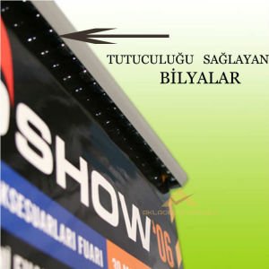 70 CM ALÜMİNYUM GÖVDE BİLYALI AKILLI TUTACAK